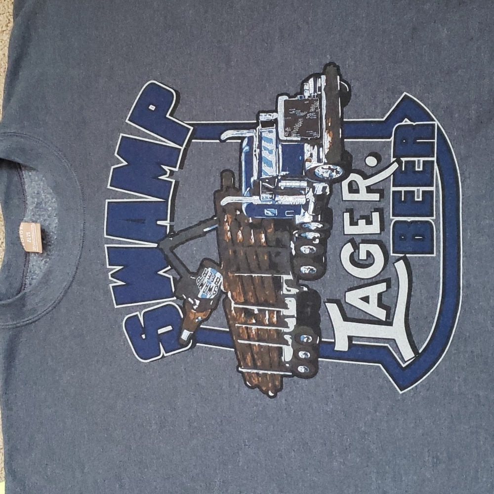 Swamp Lager Beer pullover sweatshirt - Picture 3 of 8
